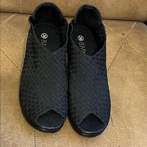 Bernie Mev Peep-toe Black Heels 36